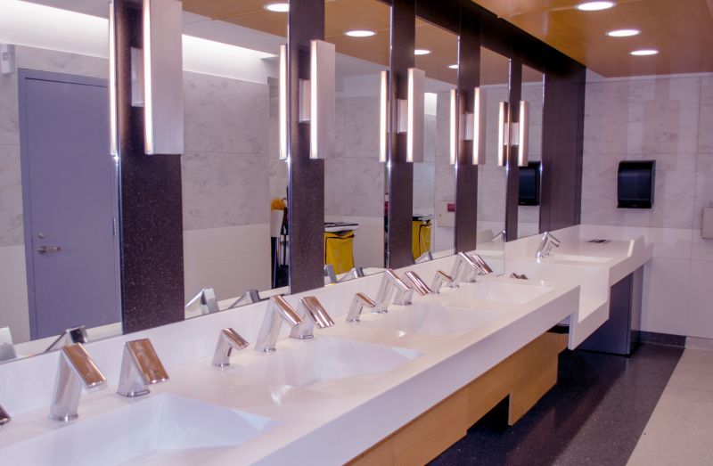 Commercial Toilet Installation detail