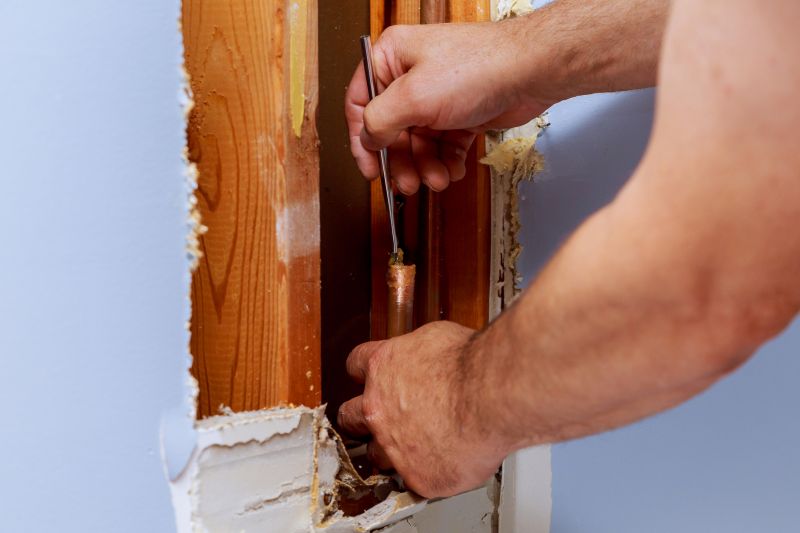 Frozen Pipe Repair detail